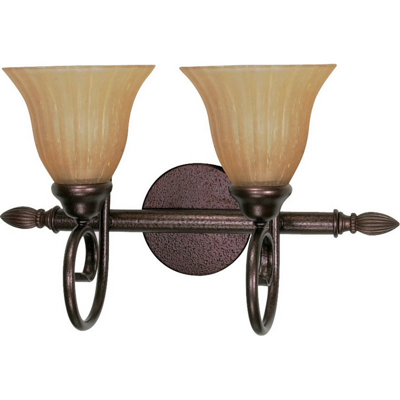 Éclairage pour meuble-lavabo 2 lumières Bowens