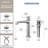 Single-Hole Single-Handle Bathroom Sink Faucet with Drain Assembly-128788377