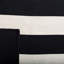 Tapis rayé noir / ivoire en coton tissé à la main Brookvale-1290940842