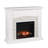 Norcott 45.75'' W White Electric Fireplace-1668497038