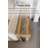 Solid Rustic Modern Side Table 26” X 7” X 23”