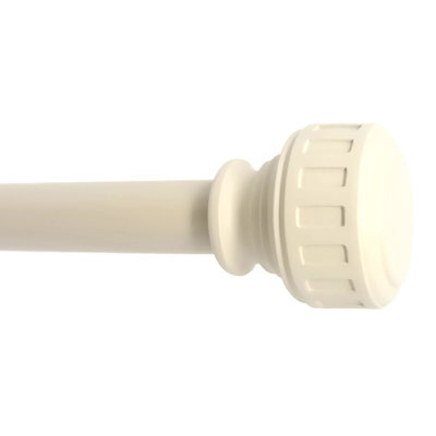 Tulare Adjustable Single Curtain Rod