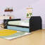 Lit de jour double avec couchette simple, port USB et bureau intelligent-1676083339