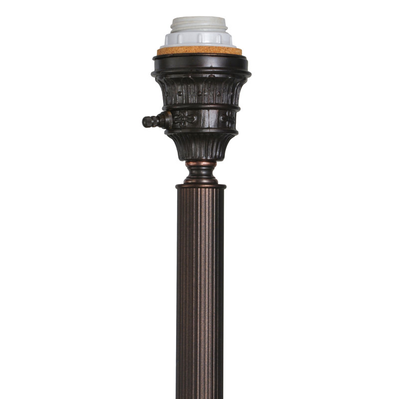 65" High Urn Handle Torchiere Floor Base.