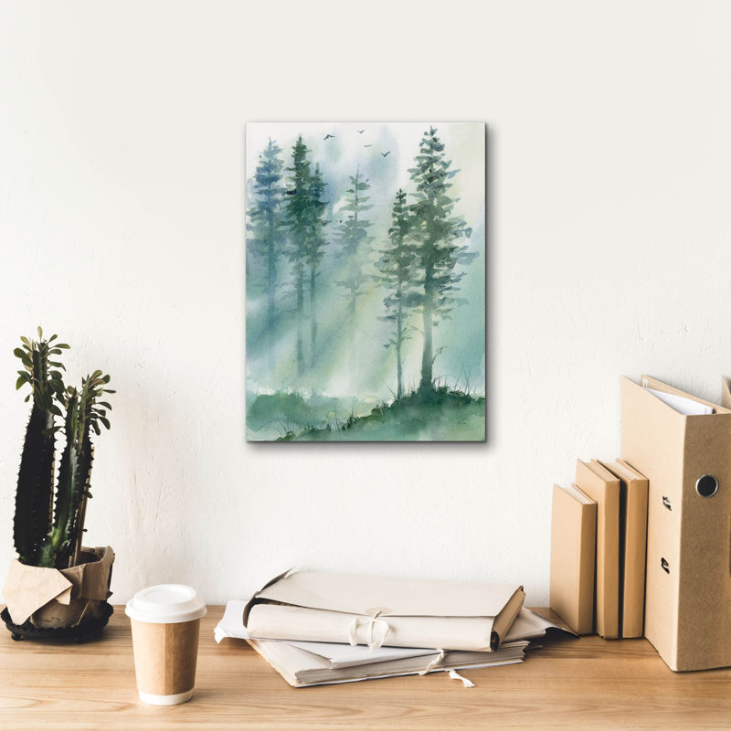 Art mural sur toile Millwood Pines «Forest Light» par Katrina Pete, H 16 po x l 12 po x P 0,75 po