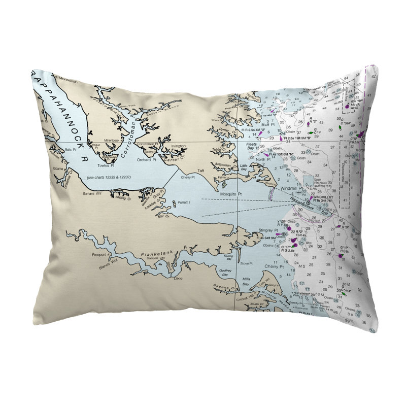 Coussin extérieur d'extérieur Chesapeake Bay