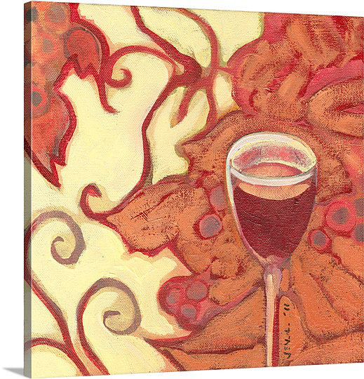 Noleen Indulgence, reproduction d'art sur toile, H 20 po x l 20 po x P 1,25 po