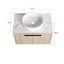  Meuble-lavabo mural avec lavabo-1850530615