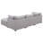 4-Piece Upholstered Sectional Sofa