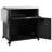 Versatile Outdoor Cabinet With Folding & Expandable Work Surfaces With Lockable Wheels
