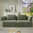 Upholstered Chenille 3 Seater Sofa-59615701