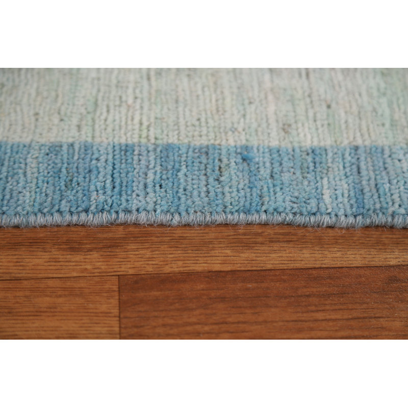 Tapis de style oriental végétal noué à la main 10 x 14 Art Deco