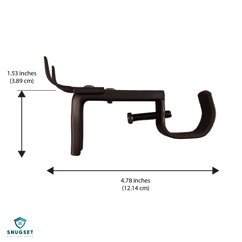 Easy-Install Universal Brackets, Bronze
