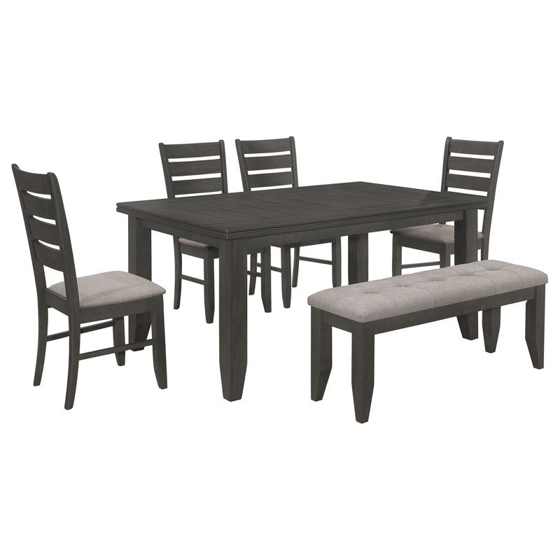6-piece Rectangular Dining Set