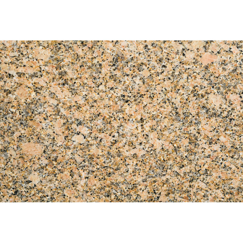 12" x 12" Granite Stone Look Wall & Floor Tile, Carioca Gold