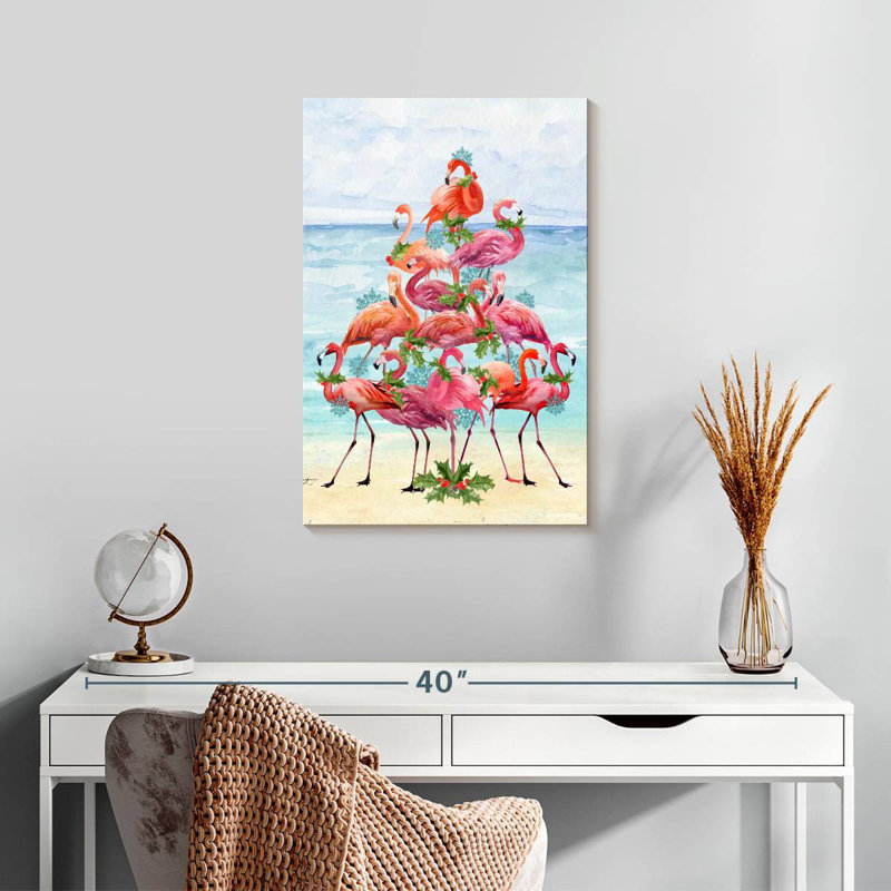 Flamants de Noël Brampt Coastal II, H 24 po x l 16 po