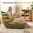 Bean Bag Sofa Chair – High-Resilience Foam, Ergonomic Curved Backrest, Lightweight Floor Chair for Small Spaces-129222548