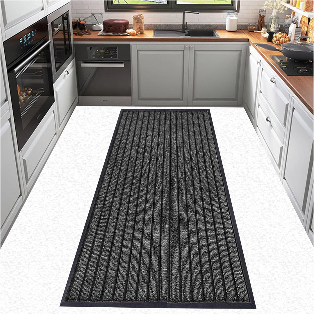 Kiyarah PVC Non-Slip Indoor Outdoor Door Mat