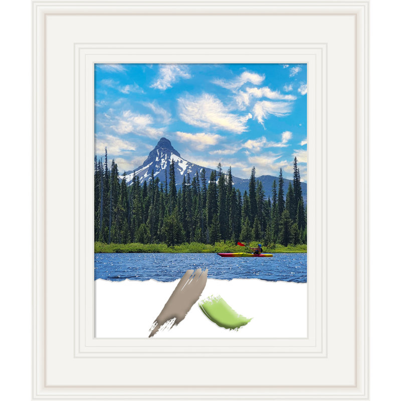 Earlesha White Picture Frame, 11" W x 14" H