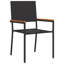 7 Piece Garden Dining Set Poly Rattan-21127486