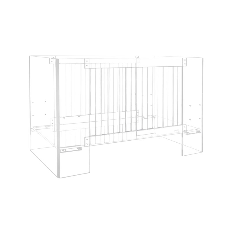 Vetro Crib, Clear