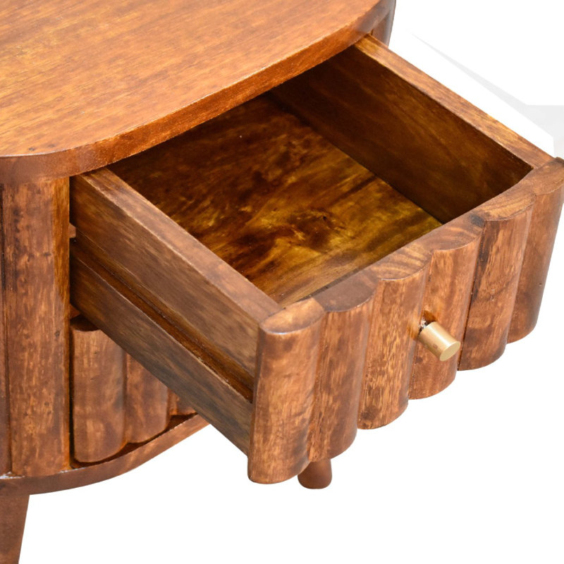 Table de chevet pour chambre à coucher Table de chevet moderne Table de chevet en bois massif