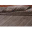 Tapis rayé brun Gabbeh 8