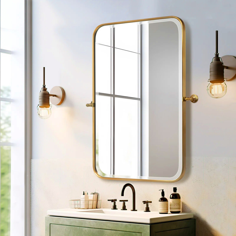 Addan Metal Flat Mirror