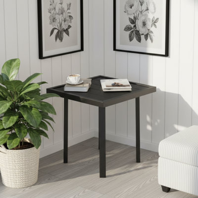 Table d'appoint carrée pour l'extérieur