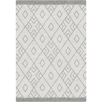 Sewell Geometric Shag Area Rug