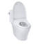 Toilette allongée une pièce fixée au sol WASHLET 27 "1 GPF (siège inclus)