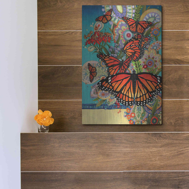 " Monarch Madness " by David Galchutt, 16" H x 12" W