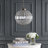 Tatianna 1 - Light Antique Brass/Clear Pendant-1511850340