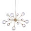 Lustre sphérique spoutnik à 12 lumières Zelie