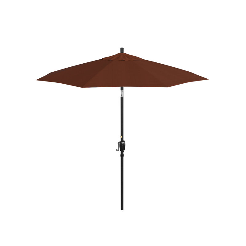 Parasol de marché 90 po Nimao, Terre cuite - oléfine