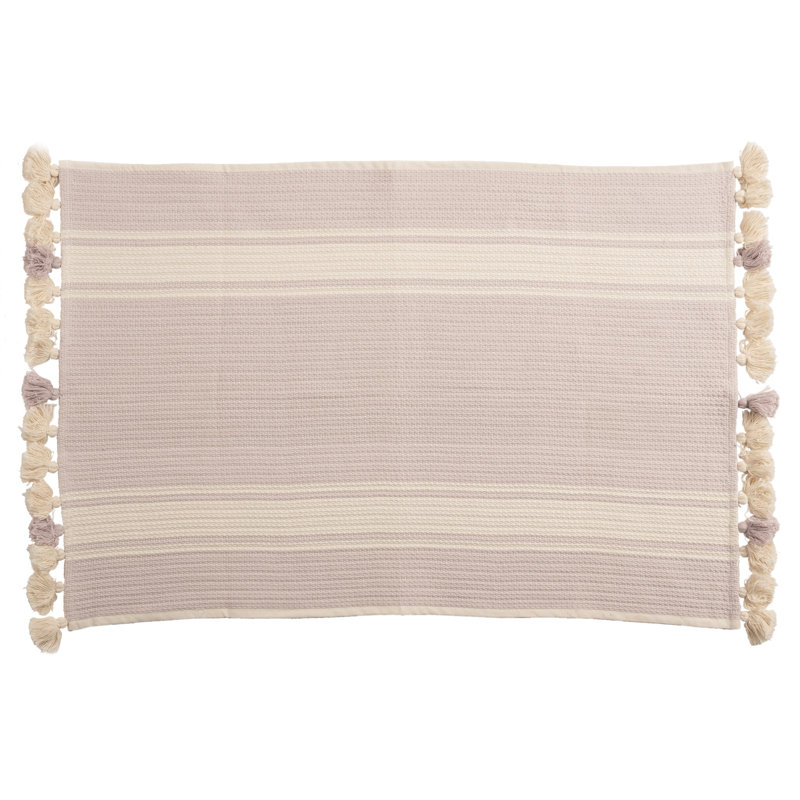 Tapis de bain, Rose