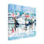 «Watercolor Marina I» par Emma Scarvey - peinture sur toile tendue-58597336