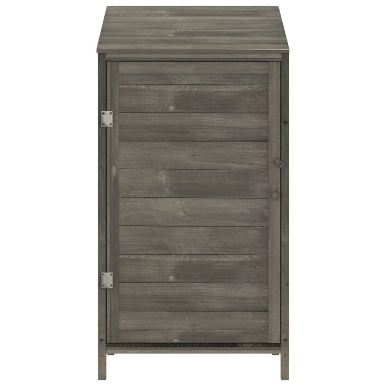 1.81 ft. W x 1.71 ft. D Solid Wood Lean-To Tool Shed