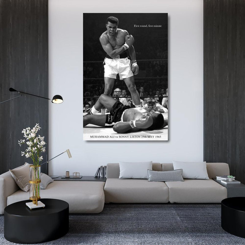 Muhammed Ali, 48" H x 32" W