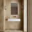 MonBlari 31.5" X 16" Rectangle Solid Surface Wall Mounted Sink Matt White
