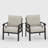 Set Of 2  All-Weather Metal Armchairs-1743548007-1743548004