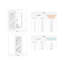 Porte de grange coulissante avec panneau de base en bois massif à 2 panneaux Shaker-107294360-110429900