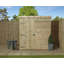 5 Ft. W x 3 Ft. D Shiplap Pent Wooden Shed-121781046