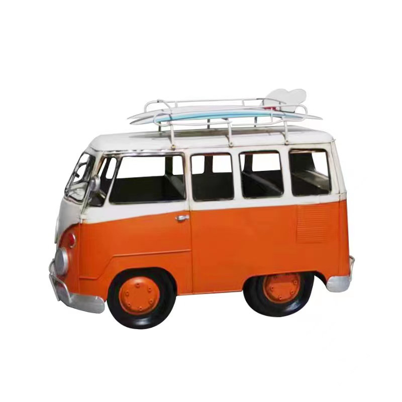 Modèle rétro d'autobus de style rétro