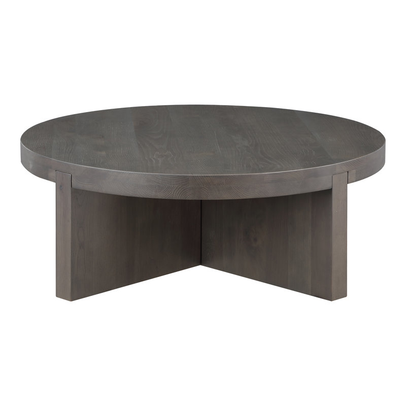Solid Wood Coffee Table, Gray