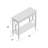 Brooksby 40'' Console Table