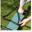 Tabouret de jardin pliable rembourré Outsunny