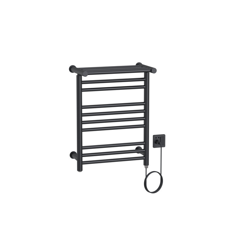 Chauffe-serviettes électrique 14 bars, Noir mat
