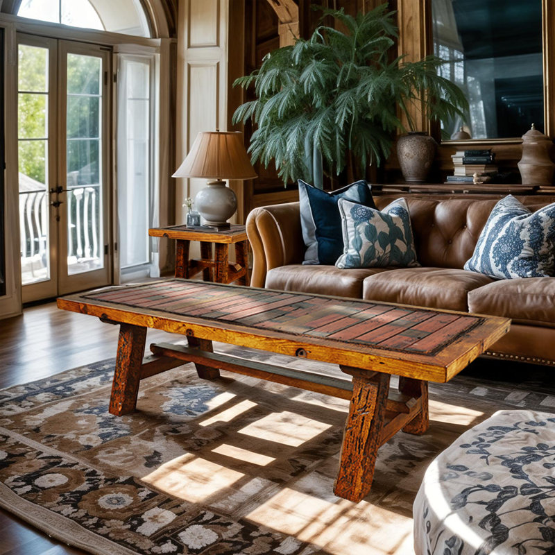 Crimson Ranch Coffee Table