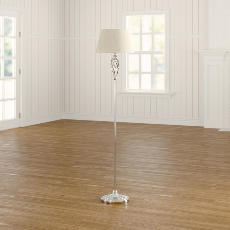 Alaskan 160cm Chrome Traditional Floor Lamp
